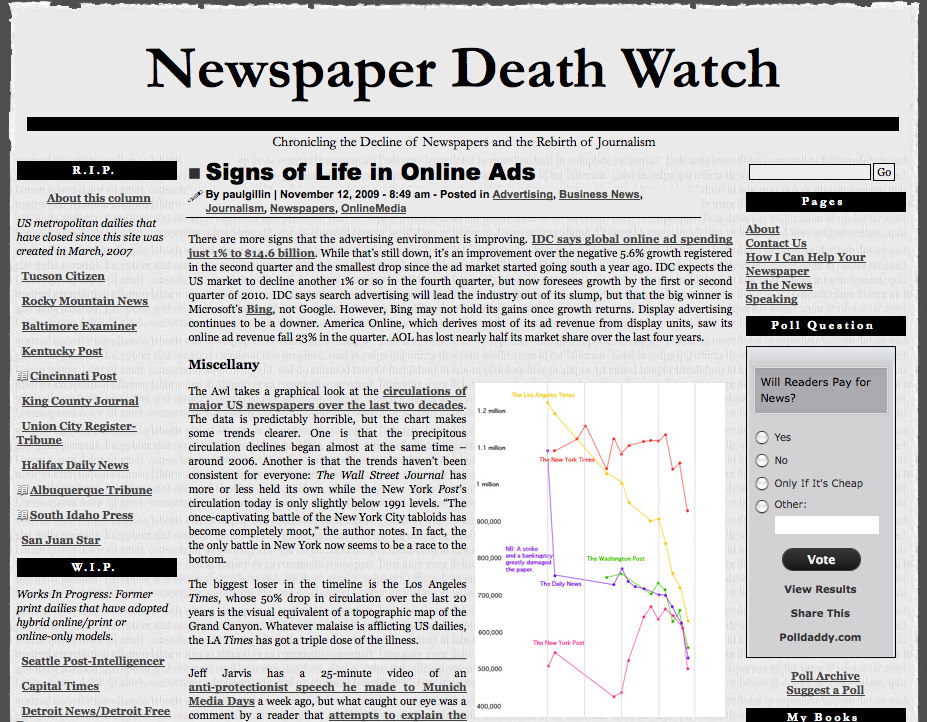 newsp dead watch