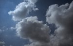 Fotografia di nuvole di aprile